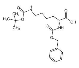 (2R)-6-[(2-methylpropan-2-yl)oxycarbonylamino]-2-(phenylmethoxycarbonylamino)hexanoic acid 66845-42-9