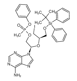 英文名稱:5-o-t-butyldiphenylsilyl-3-deoxy-3-iodo-2,3-seco