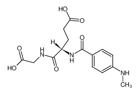 79974-21-3 (S)-5-((carboxymethyl)amino)-4-(4-(methylamino)benzamido)-5-oxopentanoic acid