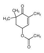 107536-93-6 spectrum, (+/-)-4-acetoxy-2,6,6-trimethyl-2-cyclohexenone