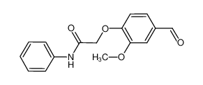 2-(4-formyl-2-methoxyphenoxy)-N-phenylacetamide 31438-73-0