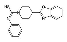 4-(1,3-Benzoxazol-2-yl)-N-phenyl-1-piperidinecarbothioamide