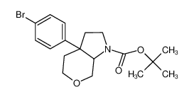 tert-butyl 3a-(4-bromophenyl)hexahydropyrano[3,4-b]pyrrole-1(2H)-carboxylate 1251015-93-6