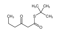 88939-15-5 S-tert-butyl 3-oxohexanethioate