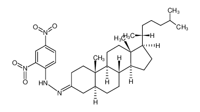 2454-47-9 5α-cholestan-3-one 2,4-dinitrophenylhydrazone