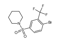 1065074-37-4 structure, C12H13BrF3NO2S