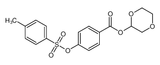 1,4-dioxan-2-yl 4-(tosyloxy)benzoate 1284251-49-5