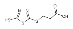 3-(5-巯基-1,3,4-噻二唑-2-硫基)丙酸