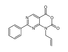 7-phenyl-1-prop-2-enylpyrimido[4,5-d][1,3]oxazine-2,4-dione 76360-66-2