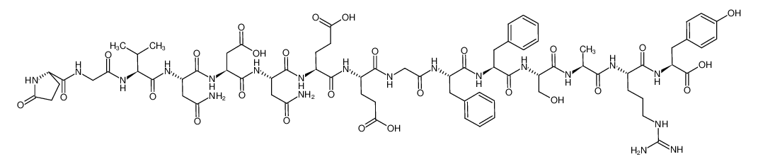 125455-56-3 structure, C75H102N20O27