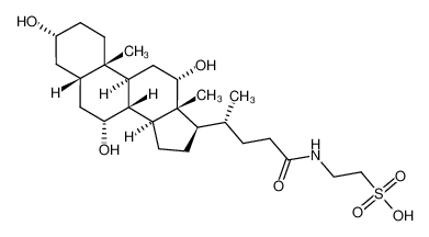 N-(3Alpha,7Alpha,12Alpha)三羟基-5β-胆甾烷-24-酰基牛黄酸