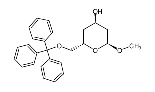 methyl 2,4-dideoxy-6-O-(triphenylmethyl)-α-D-erythro-hexopyranoside