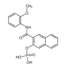 [3-[(2-methoxyphenyl)carbamoyl]naphthalen-2-yl] dihydrogen phosphate 84522-15-6