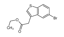 17266-44-3 structure, C12H11BrO2S