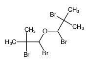 1,2-dibromo-1-(1,2-dibromo-2-methylpropoxy)-2-methylpropane 6304-38-7