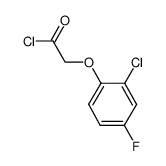 2-(2-chloro-4-fluorophenoxy)acetyl chloride 826990-46-9