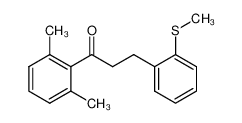 1-(2,6-dimethylphenyl)-3-(2-methylsulfanylphenyl)propan-1-one 898754-81-9