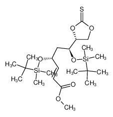 159812-84-7 methyl (4R,6S,E)-4,6-bis((tert-butyldimethylsilyl)oxy)-6-((R)-2-thioxo-1,3-dioxolan-4-yl)hex-2-enoate