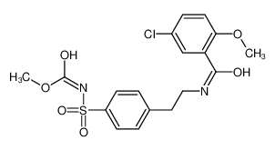 21165-77-5 structure, C18H19ClN2O6S