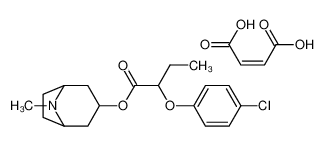 155059-42-0 structure, C22H28ClNO7