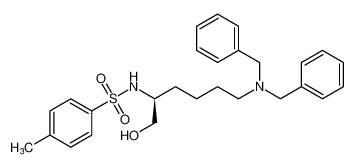 912806-84-9 spectrum, (S)-N-(6-(dibenzylamino)-1-hydroxyhexan-2-yl)-4-methylbenzenesulfonamide