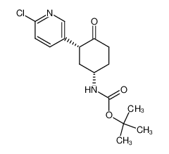 183545-09-7 [(1S,3R)-3-(6-Chloro-pyridin-3-yl)-4-oxo-cyclohexyl]-carbamic acid tert-butyl ester