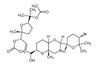 304466-00-0 structure, C33H53BrO9