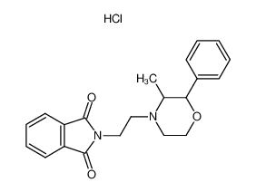 2-[2-(3-Methyl-2-phenyl-morpholin-4-yl)-ethyl]-isoindole-1,3-dione; hydrochloride