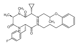 842131-33-3 structure, C30H39FN4O4