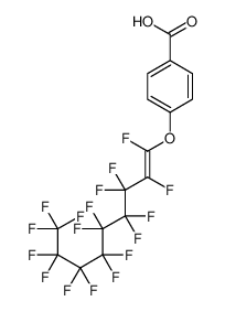 4-(1,2,3,3,4,4,5,5,6,6,7,7,8,8,9,9,9-heptadecafluoronon-1-enoxy)benzoic acid 58253-65-9