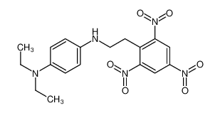 4-N,4-N-diethyl-1-N-[2-(2,4,6-trinitrophenyl)ethyl]benzene-1,4-diamine 40668-60-8