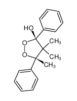 137363-41-8 (3R,5S)-4,4,5-trimethyl-3,5-diphenyl-1,2-dioxolan-3-ol