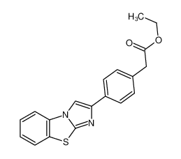 81950-37-0 ethyl 2-(4-imidazo[2,1-b][1,3]benzothiazol-2-ylphenyl)acetate