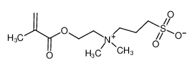 3-[Dimethyl-[2-(2-methylprop-2-enoyloxy)ethyl]azaniumyl]propane-1-sulfonate 3637-26-1