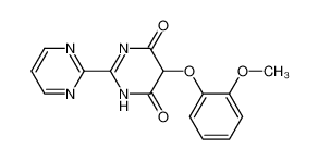 5-(2-甲氧基苯氧基)-[2,2'-二嘧啶]-4,6(1H,5H)-二酮