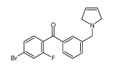 898749-35-4 structure, C18H15BrFNO