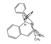 635702-11-3 structure, C26H25N3PPd+