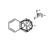 100506-76-1 structure, C15H5BF4Ru