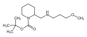 tert-butyl 2-[(3-methoxypropylamino)methyl]piperidine-1-carboxylate 887588-54-7