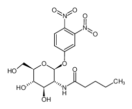 1200828-96-1 spectrum, N-((2S,3R,4R,5S,6R)-2-(3,4-dinitrophenoxy)-4,5-dihydroxy-6-(hydroxymethyl)tetrahydro-2H-pyran-3-yl)pentanamide