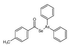 153921-22-3 4-methylbenzoic diphenylarsinous selenoanhydride