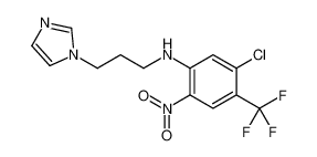 647824-52-0 structure, C13H12ClF3N4O2