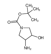 3S,4S)-tert-butyl 3-amino-4-hydroxypyrrolidine-1-carboxylate-Molbase