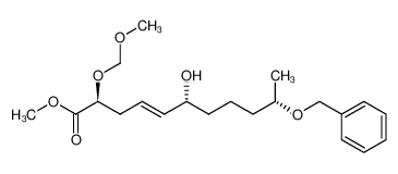 165817-40-3 (2S,4E,6R,10S)-10-benzyloxy-6-hydroxy-2-methoxymethoxyundec-4-enoic acid methyl ester