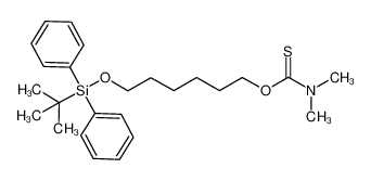 1110667-77-0 O-6-(tert-butyldimethylsiloxy)hexyl dimethylcarbamothioate