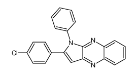 2-(4-chlorophenyl)-1-phenylpyrrolo[3,2-b]quinoxaline