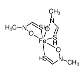 31323-26-9 structure, C6H15FeN3O3S3