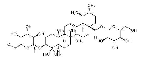 28288-99-5 spectrum, 3-O-β-D-glucopyranosylursolic acid 28-O-β-D-glucopyranoside ester