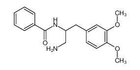 132653-57-7 spectrum, 2-(3,4-dimethoxybenzyl)-2-benzamidoethylamine