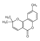 88538-38-9 2,2,9-trimethylpyrano[3,2-c]chromen-5-one